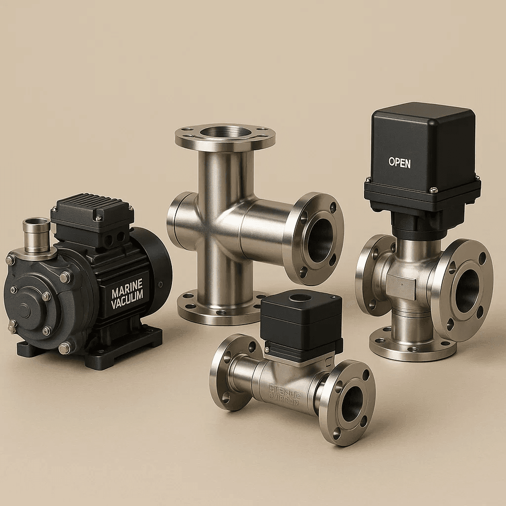 Vacuum Sanitary Systems; Valves